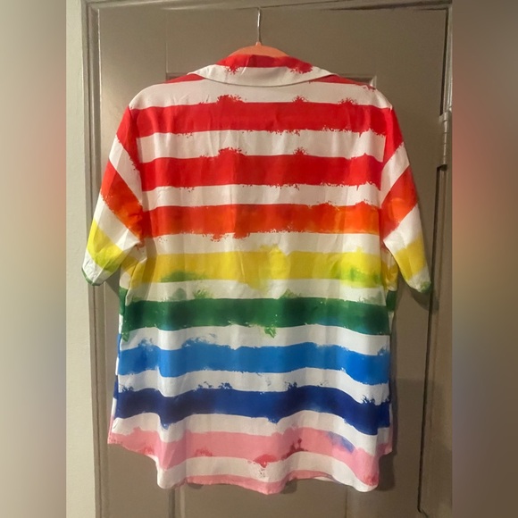 Multicolor Striped Women's Top - Picture 2 of 2